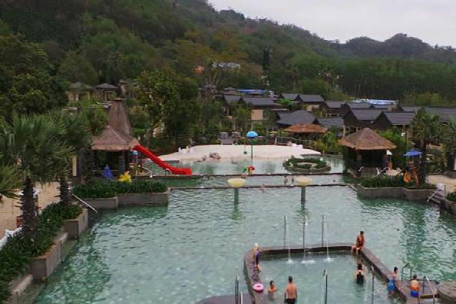 Doubletree Resort By Hilton Hotel Hainan - Qixianling Hot Spring Baoting Exteriör bild