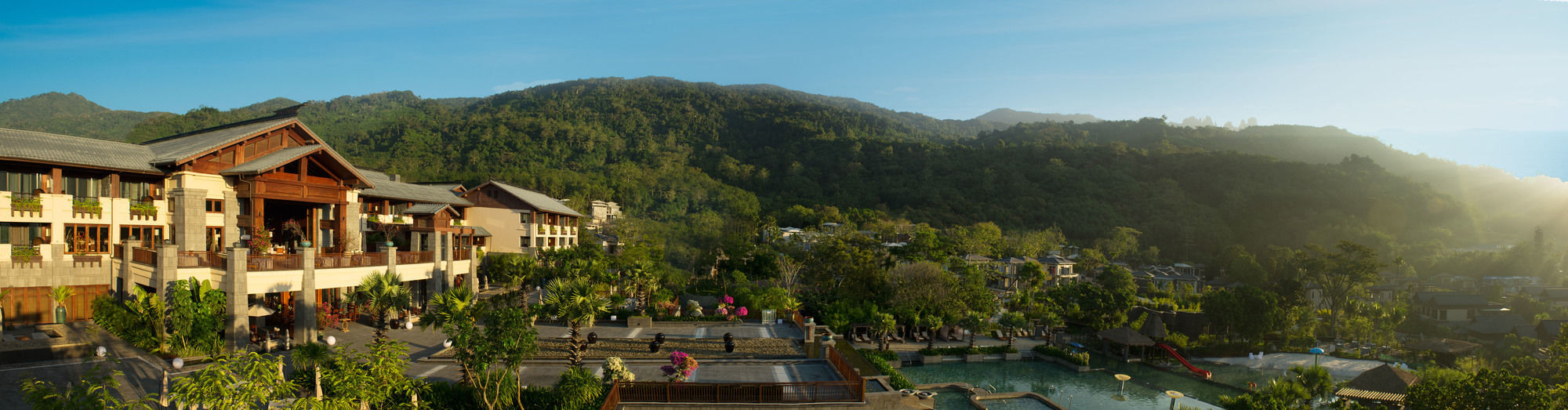 Doubletree Resort By Hilton Hotel Hainan - Qixianling Hot Spring Baoting Exteriör bild