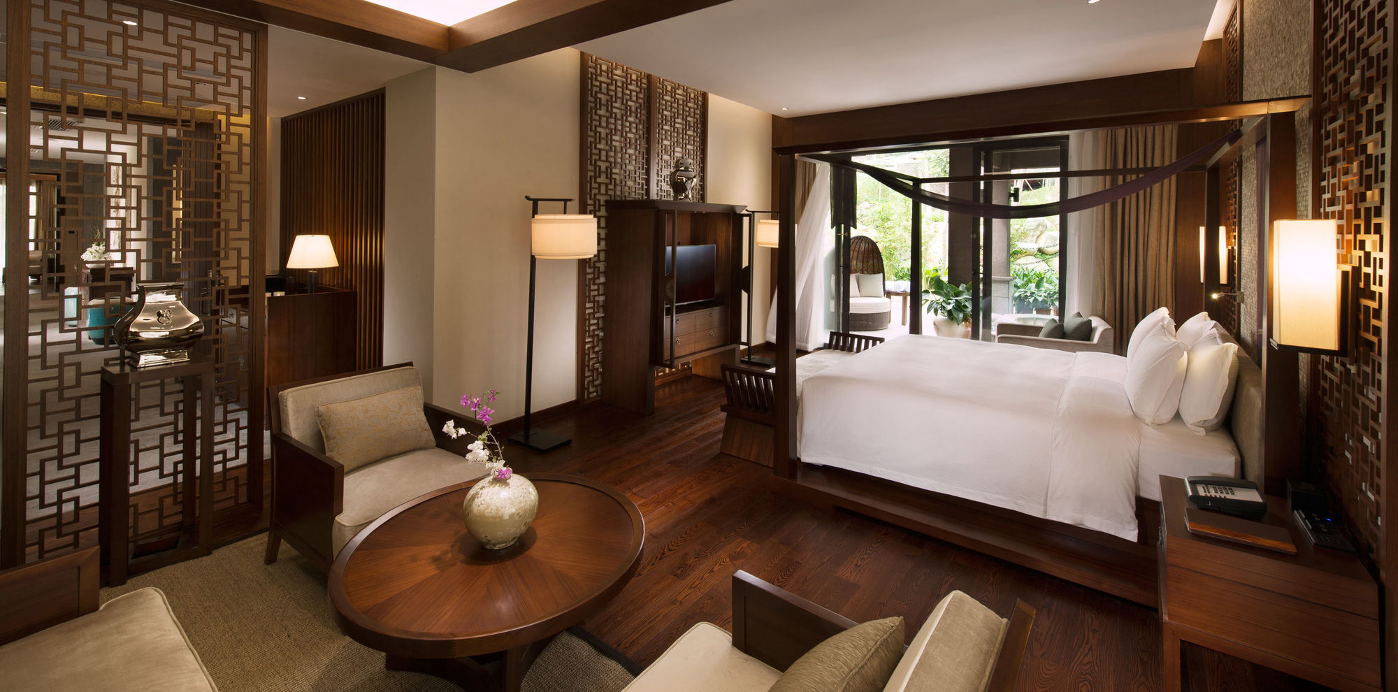 Doubletree Resort By Hilton Hotel Hainan - Qixianling Hot Spring Baoting Exteriör bild