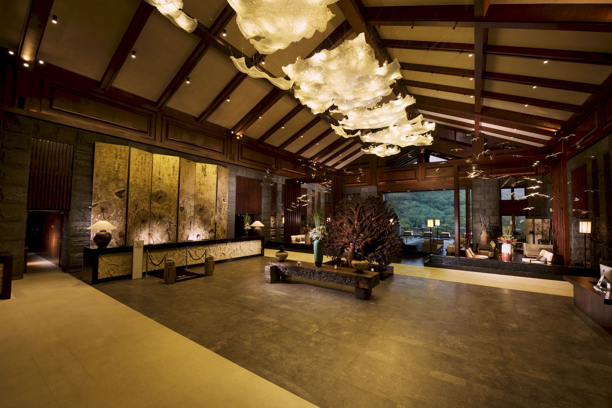 Doubletree Resort By Hilton Hotel Hainan - Qixianling Hot Spring Baoting Exteriör bild